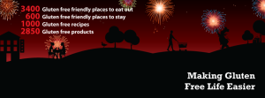 LiveGlutenFree - Guy Fawkes Night Facebook cover page